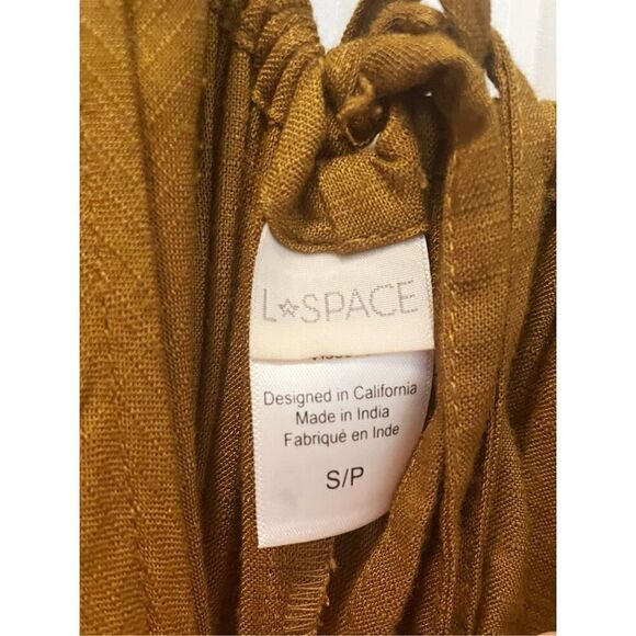 L Space Ryan Jumper jumpsuit Moss Green One Piece - Picture 7 of 7